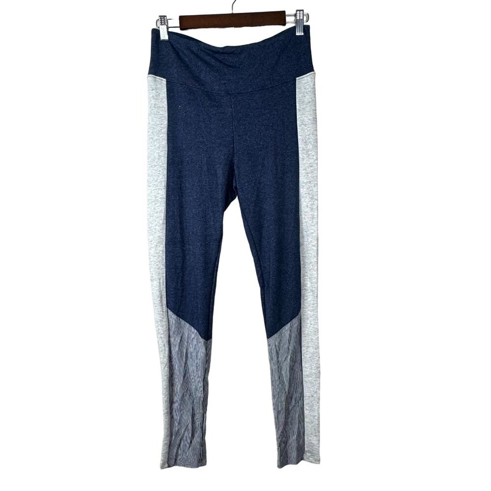 Ink Love And Peace Blue Gray Colorblock Leggings NWT Size Medium